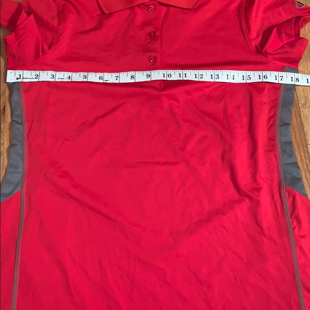 Women’s Champion Performax Red Polo Shirt S - Picture 4 of 6